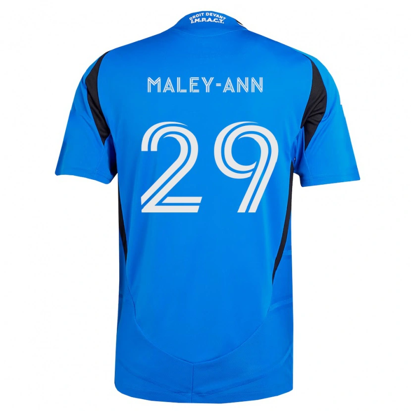 Danxen Heren Caron Maley-Ann #29 Blauw Wit Zwart Thuisshirt Thuistenue 2026/27 T-Shirt België