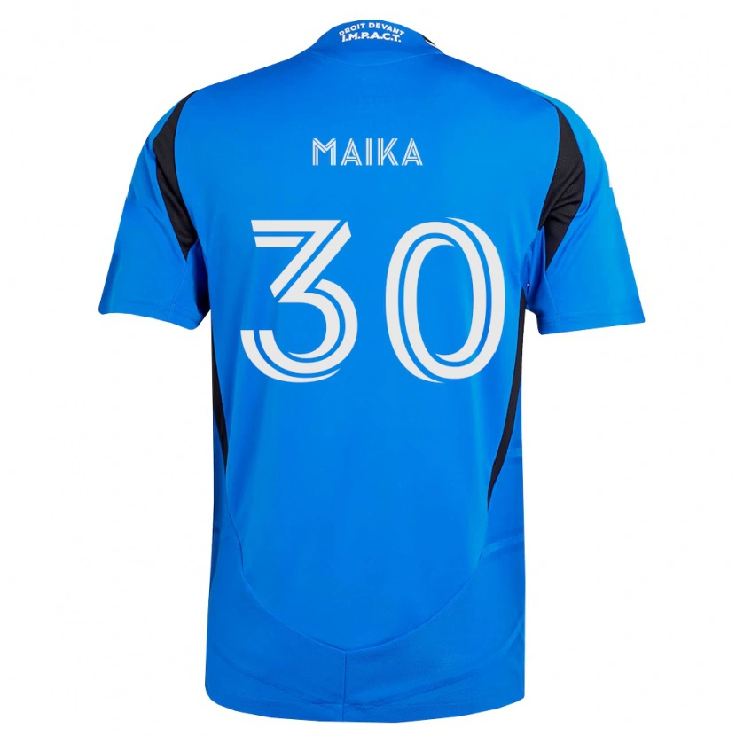 Danxen Heren Valcourt Maika #30 Blauw Wit Zwart Thuisshirt Thuistenue 2026/27 T-Shirt België