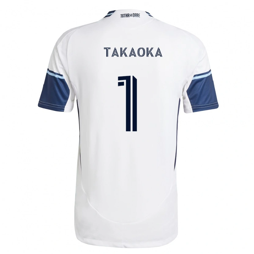 Danxen Heren Yohei Takaoka #1 Wit Koninklijk Blauw Thuisshirt Thuistenue 2026/27 T-Shirt België