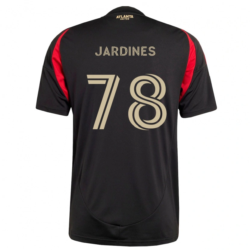 Danxen Heren Andrew Jardines #78 Zwart Rood Thuisshirt Thuistenue 2026/27 T-Shirt België