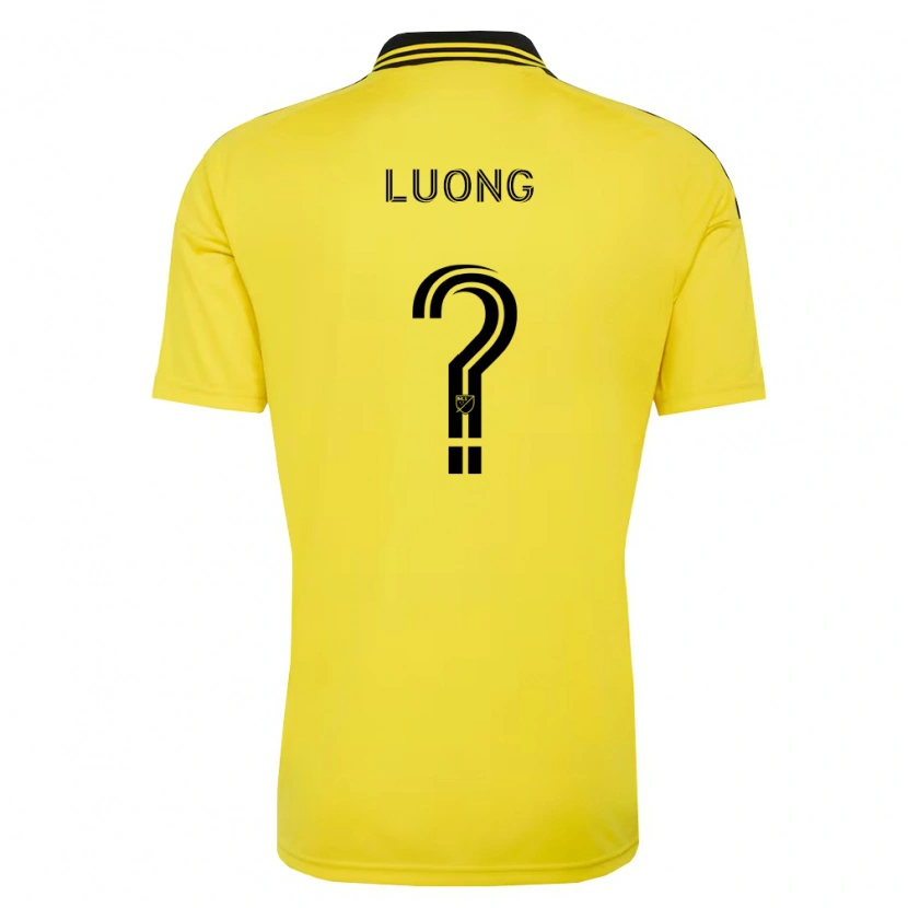 Danxen Heren Richmond Luong #0 Geel Zwart Thuisshirt Thuistenue 2026/27 T-Shirt België