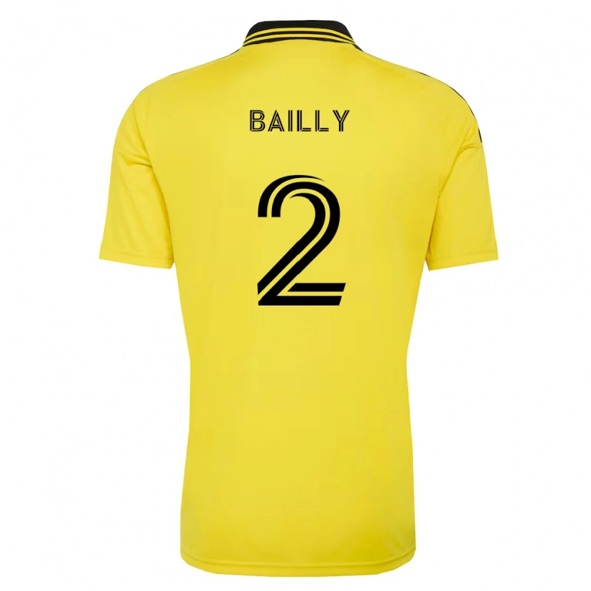Danxen Heren Eric Bailly #2 Geel Zwart Thuisshirt Thuistenue 2026/27 T-Shirt België