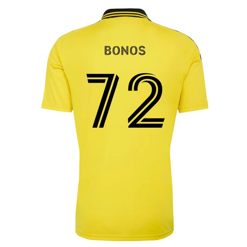 Danxen Heren Jackson Bonos #72 Geel Zwart Thuisshirt Thuistenue 2026/27 T-Shirt België