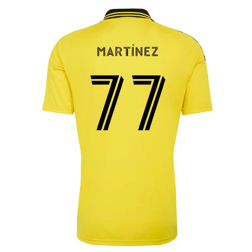 Danxen Heren Josef Martínez #77 Geel Zwart Thuisshirt Thuistenue 2026/27 T-Shirt België