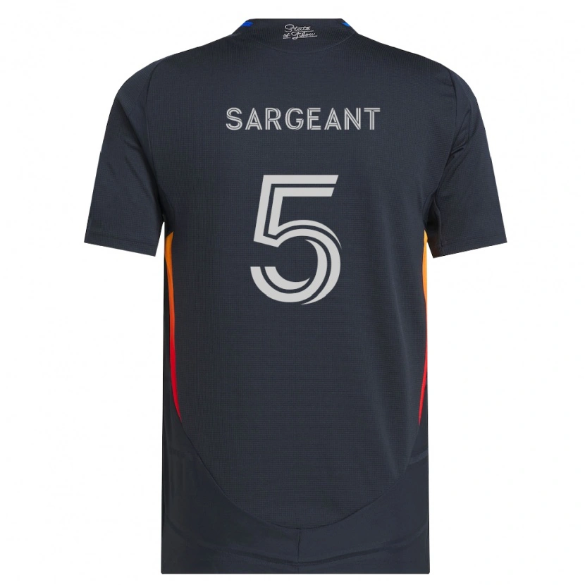 Danxen Heren Kieran Sargeant #5 Donkergrijs Rood Thuisshirt Thuistenue 2026/27 T-Shirt België