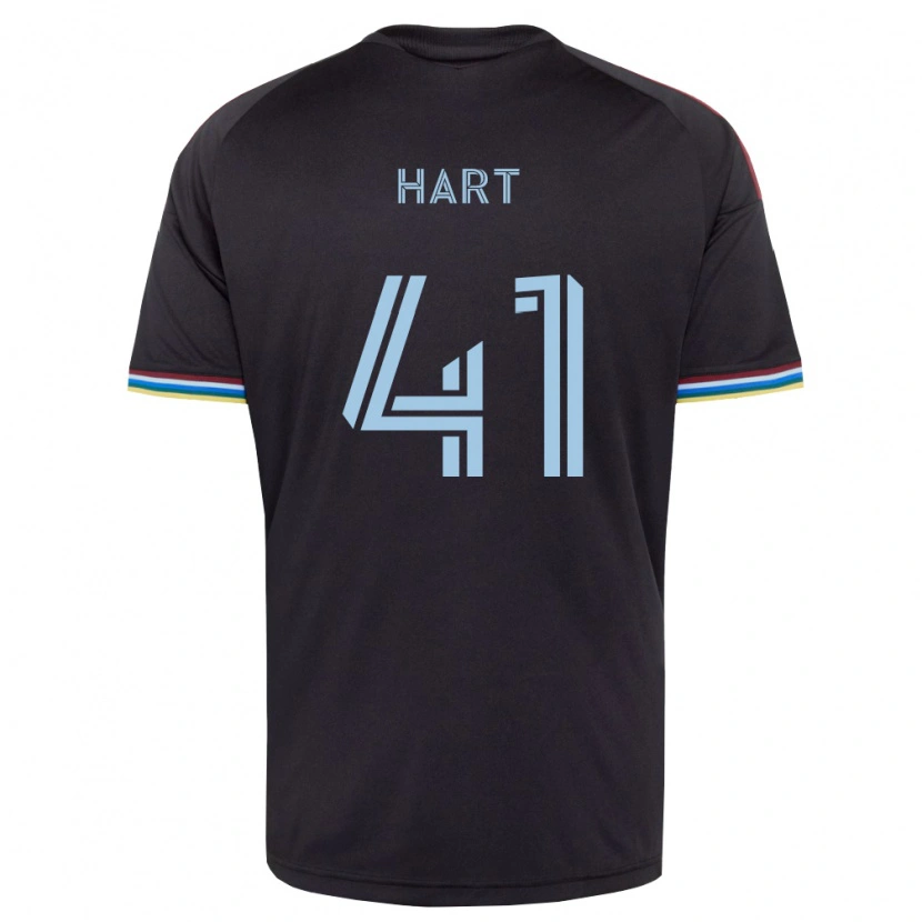 Danxen Heren Victor Hart #41 Zwart Hemelsblauw Thuisshirt Thuistenue 2026/27 T-Shirt België