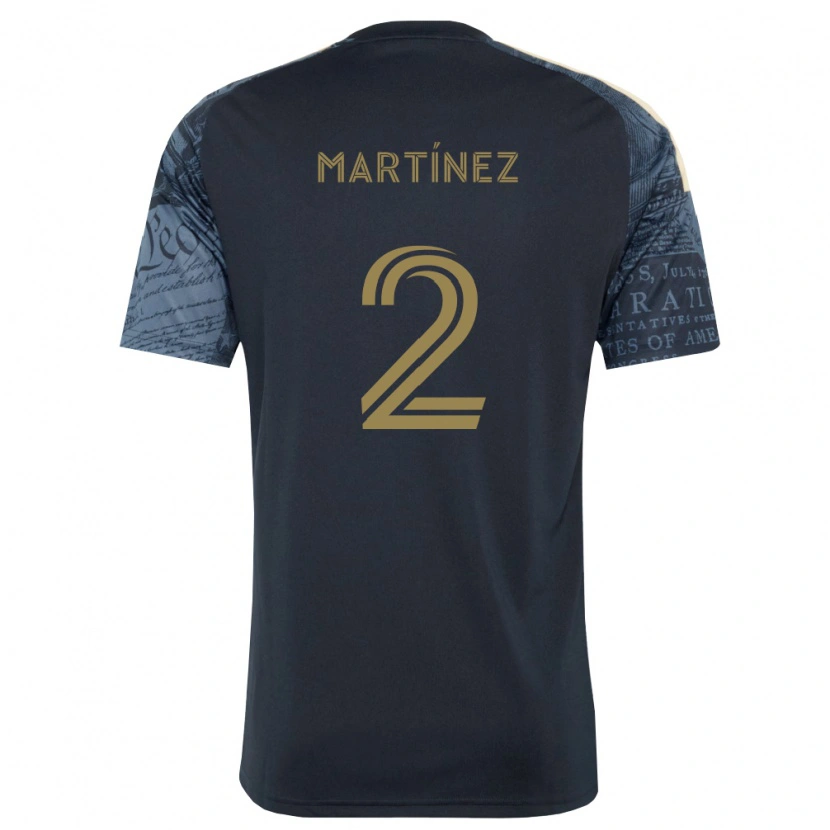 Danxen Heren Geiner Martínez #2 Marineblauw Bruin Thuisshirt Thuistenue 2026/27 T-Shirt België