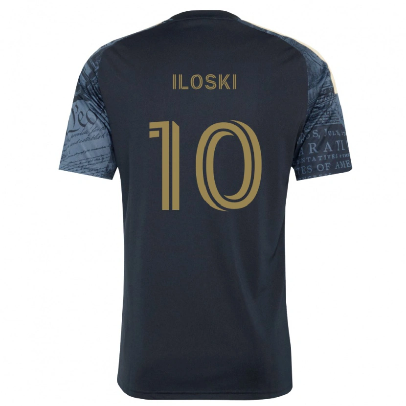 Danxen Heren Milan Iloski #10 Marineblauw Bruin Thuisshirt Thuistenue 2026/27 T-Shirt België