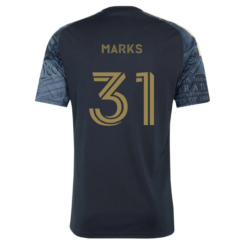 Danxen Heren George Marks #31 Marineblauw Bruin Thuisshirt Thuistenue 2026/27 T-Shirt België