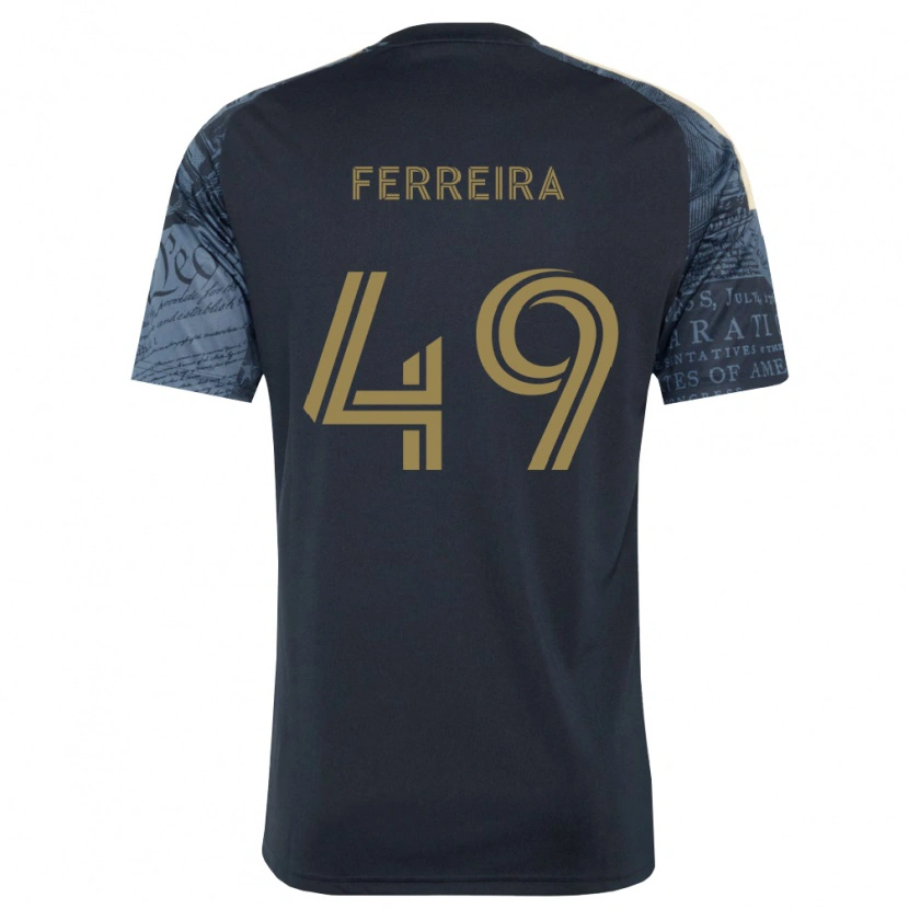 Danxen Heren Willyam Ferreira #49 Marineblauw Bruin Thuisshirt Thuistenue 2026/27 T-Shirt België