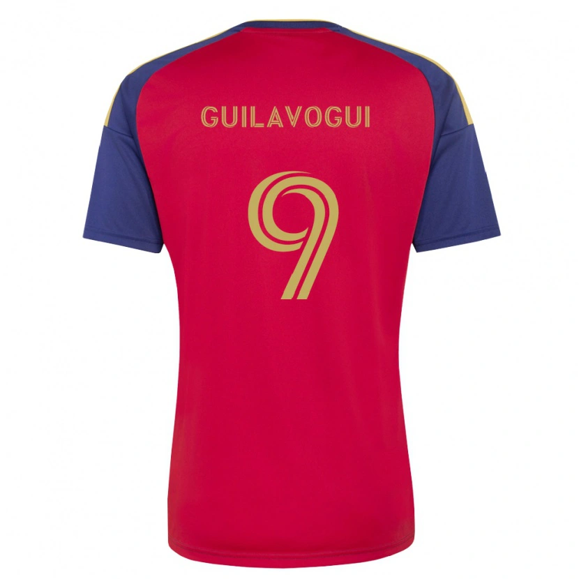 Danxen Heren Morgan Guilavogui #9 Koninklijk Blauw Bruin Rood Thuisshirt Thuistenue 2026/27 T-Shirt België