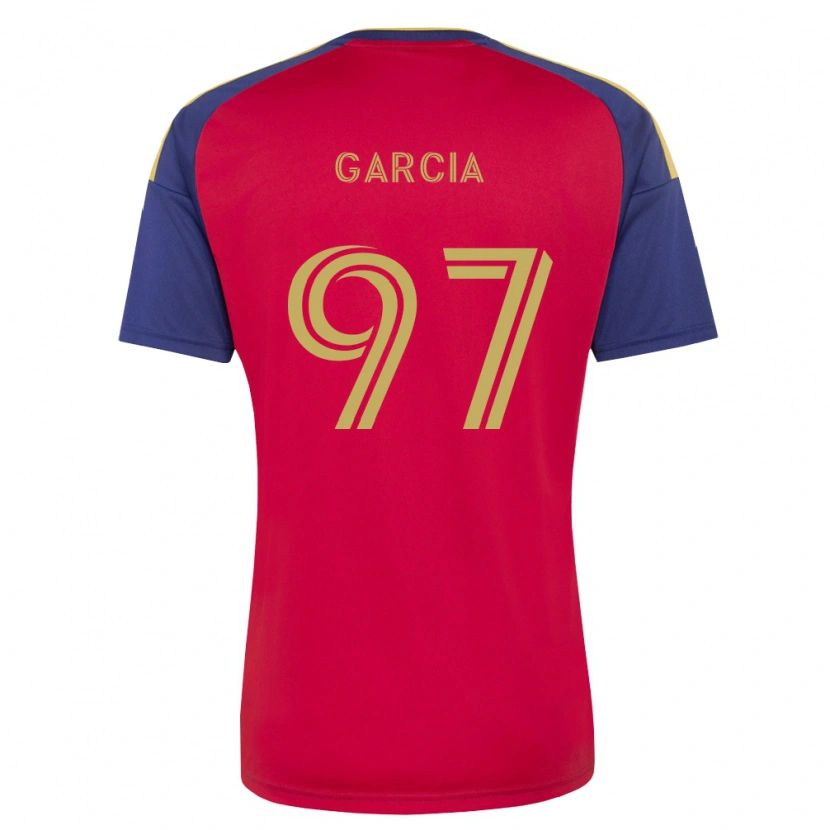 Danxen Heren Gilberto Garcia #97 Koninklijk Blauw Bruin Rood Thuisshirt Thuistenue 2026/27 T-Shirt België