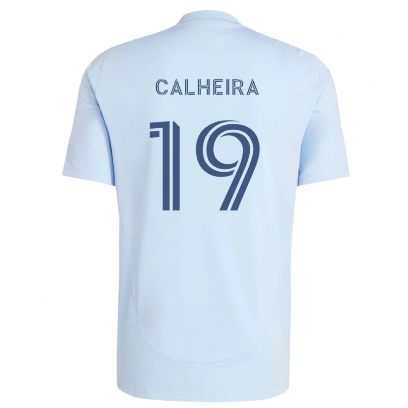 Danxen Heren Taylor Calheira #19 Lichtblauw Lichtgrijs Thuisshirt Thuistenue 2026/27 T-Shirt België