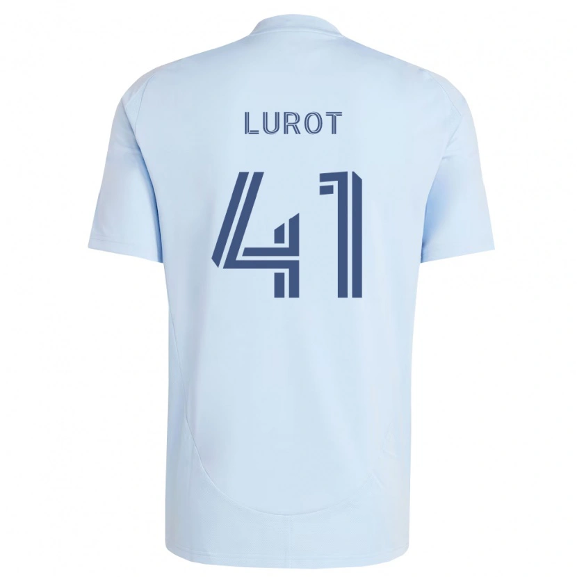 Danxen Heren Pierre Lurot #41 Lichtblauw Lichtgrijs Thuisshirt Thuistenue 2026/27 T-Shirt België
