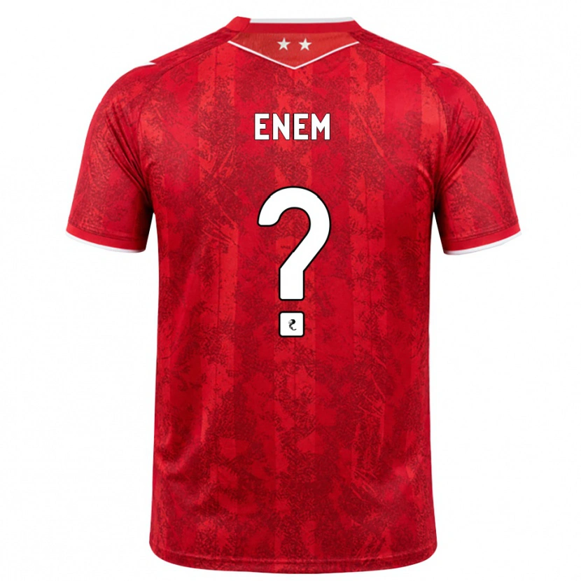Danxen Heren Victor Enem #0 Rood Wit Thuisshirt Thuistenue 2026/27 T-Shirt België