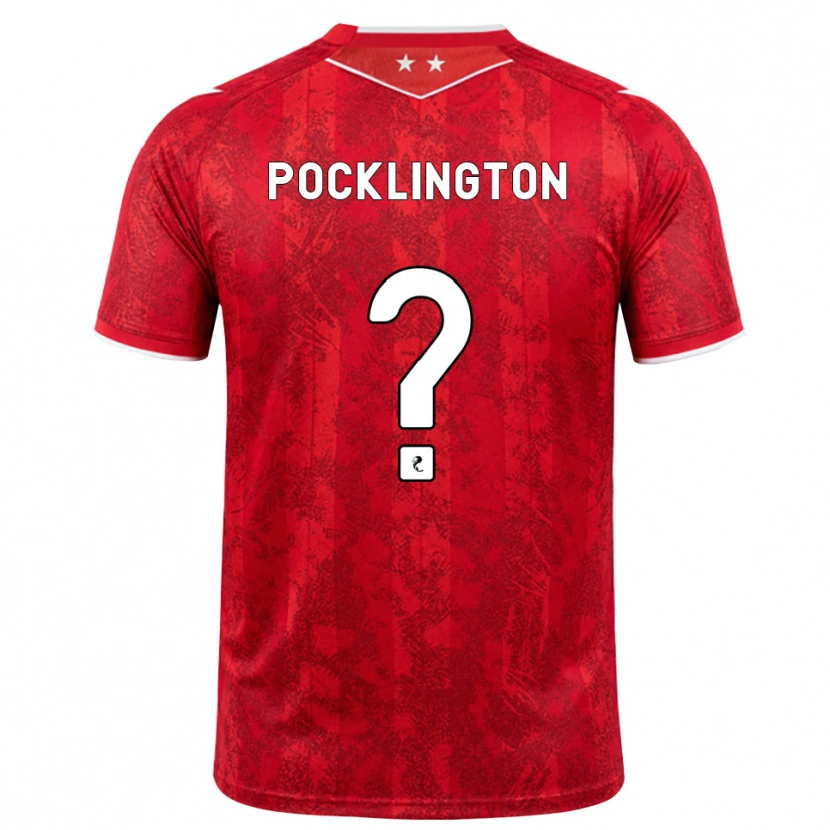 Danxen Heren Max Pocklington #0 Rood Wit Thuisshirt Thuistenue 2026/27 T-Shirt België