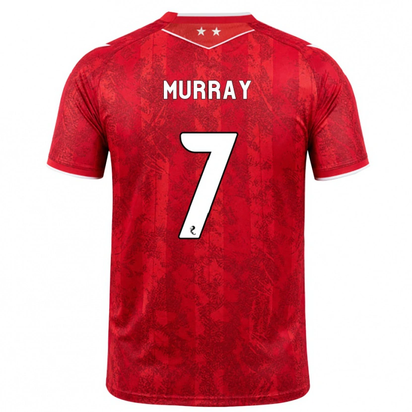 Danxen Heren Phoebe Murray #7 Rood Wit Thuisshirt Thuistenue 2026/27 T-Shirt België