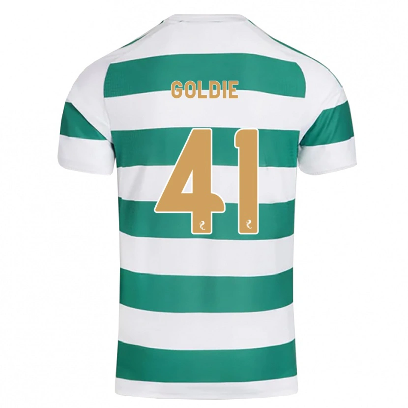 Danxen Heren Clare Goldie #41 Donkercyaan Wit Thuisshirt Thuistenue 2026/27 T-Shirt België