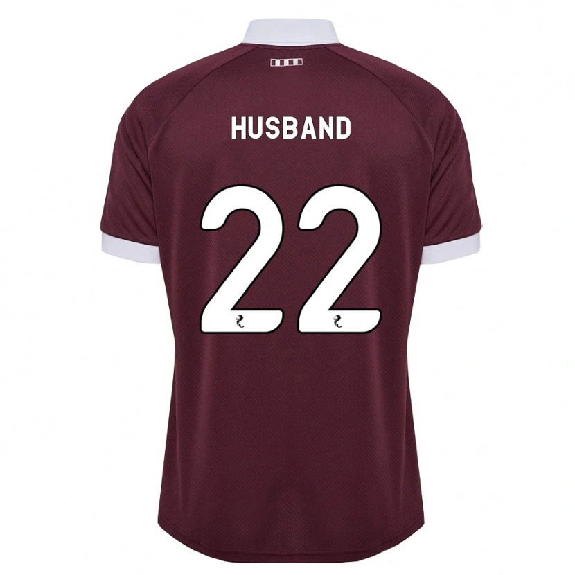 Danxen Heren Jessica Husband #22 Bordeauxrood Wit Thuisshirt Thuistenue 2026/27 T-Shirt België