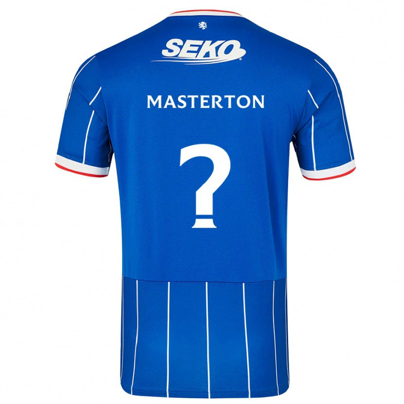 Danxen Heren Ollie Masterton #0 Rood Blauw Wit Thuisshirt Thuistenue 2026/27 T-Shirt België