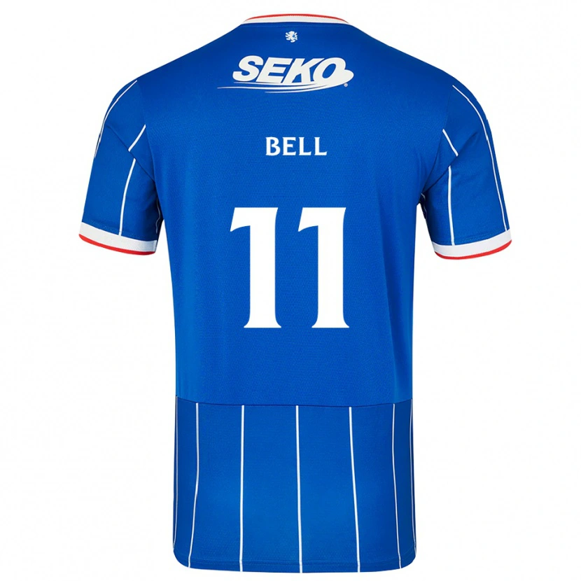 Danxen Heren Megan Bell #11 Rood Blauw Wit Thuisshirt Thuistenue 2026/27 T-Shirt België