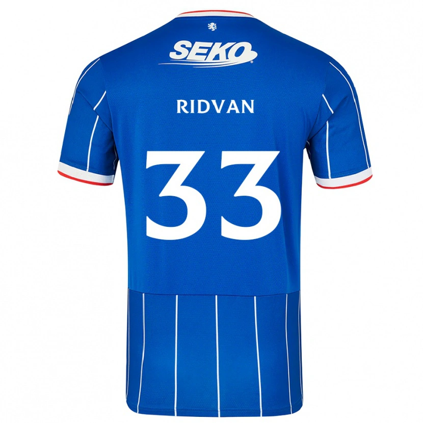 Danxen Heren Rıdvan Yılmaz #33 Rood Blauw Wit Thuisshirt Thuistenue 2026/27 T-Shirt België