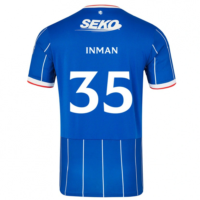 Danxen Heren Lucy Inman #35 Rood Blauw Wit Thuisshirt Thuistenue 2026/27 T-Shirt België