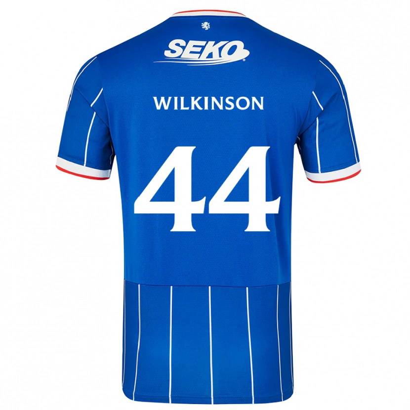 Danxen Heren Katie Wilkinson #44 Rood Blauw Wit Thuisshirt Thuistenue 2026/27 T-Shirt België