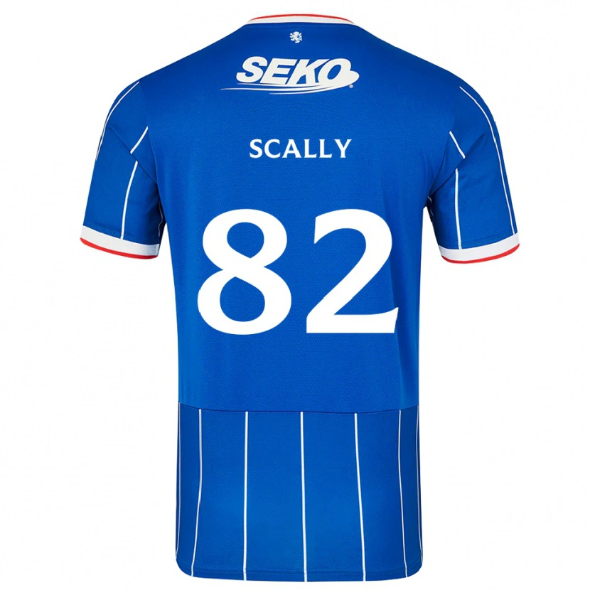 Danxen Heren Ashton Scally #82 Rood Blauw Wit Thuisshirt Thuistenue 2026/27 T-Shirt België