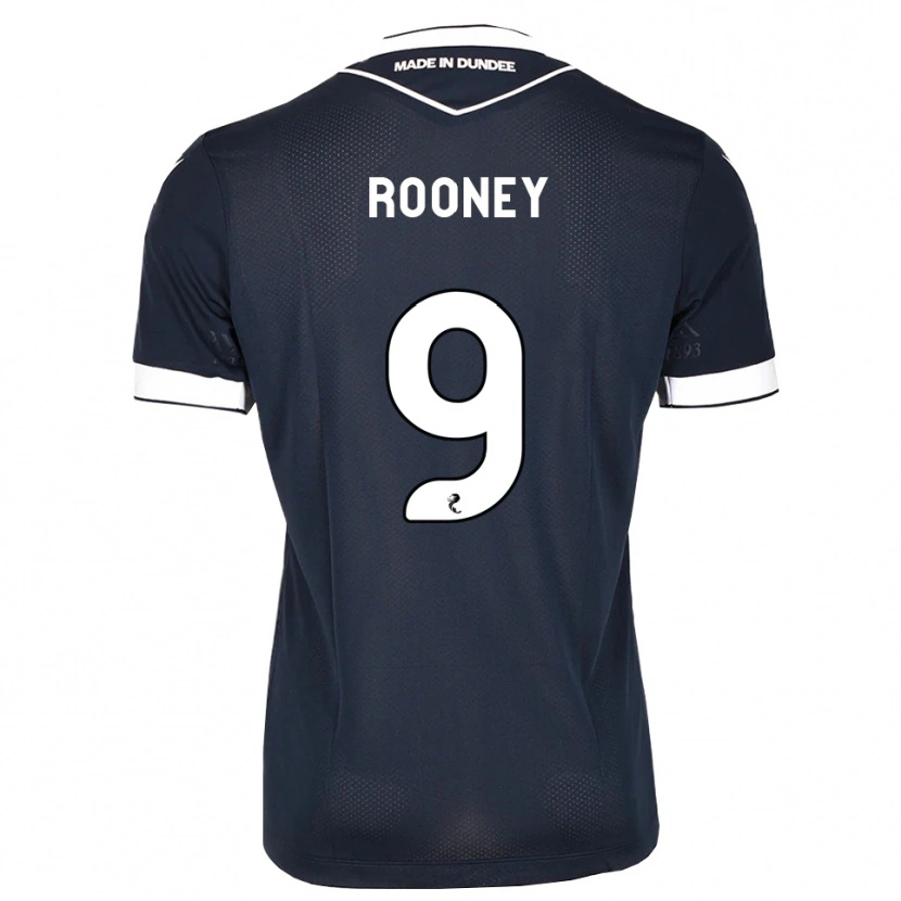 Danxen Heren Chris Rooney #9 Midnightblue Wit Thuisshirt Thuistenue 2026/27 T-Shirt België