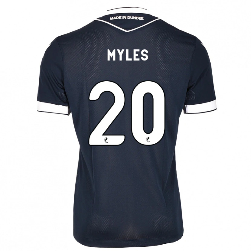 Danxen Heren Logan Myles #20 Midnightblue Wit Thuisshirt Thuistenue 2026/27 T-Shirt België