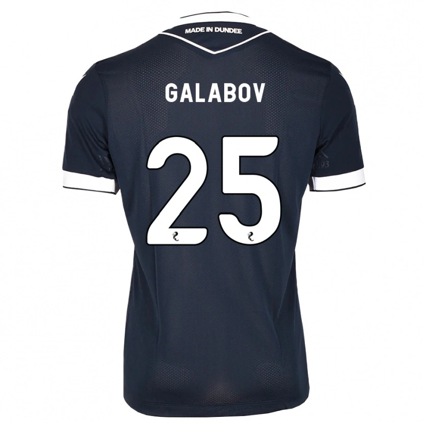 Danxen Heren Plamen Galabov #25 Midnightblue Wit Thuisshirt Thuistenue 2026/27 T-Shirt België