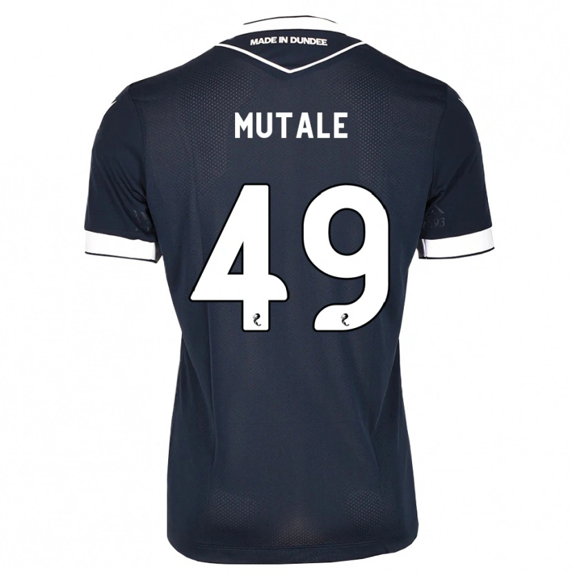 Danxen Heren Euan Mutale #49 Midnightblue Wit Thuisshirt Thuistenue 2026/27 T-Shirt België