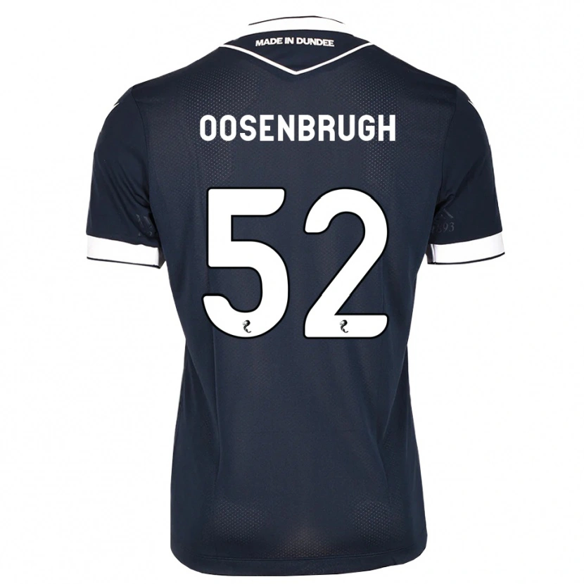 Danxen Heren Charley Oosenbrugh #52 Midnightblue Wit Thuisshirt Thuistenue 2026/27 T-Shirt België