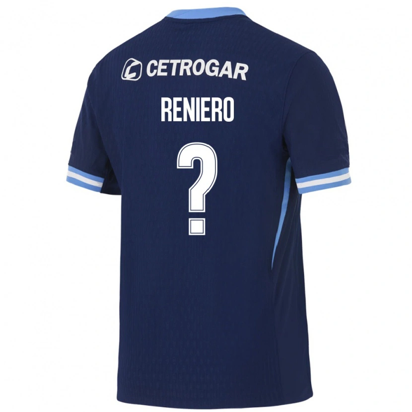 Danxen Heren Nicolás Reniero #0 Koninklijk Blauw Lichtblauw Wit Uitshirt Uittenue 2026/27 T-Shirt België