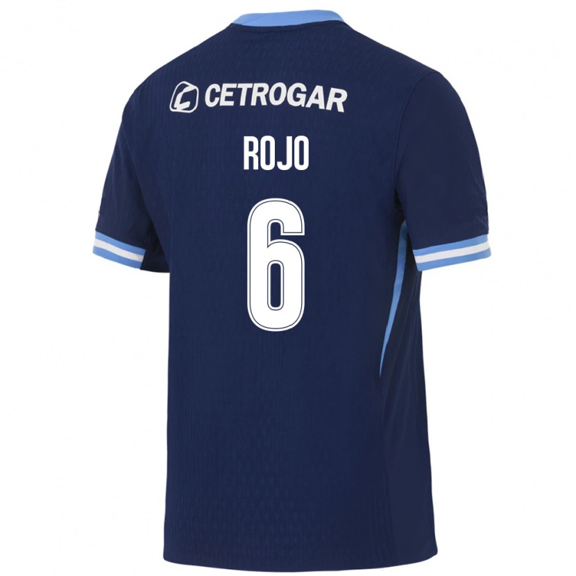 Danxen Heren Marcos Rojo #6 Koninklijk Blauw Lichtblauw Wit Uitshirt Uittenue 2026/27 T-Shirt België