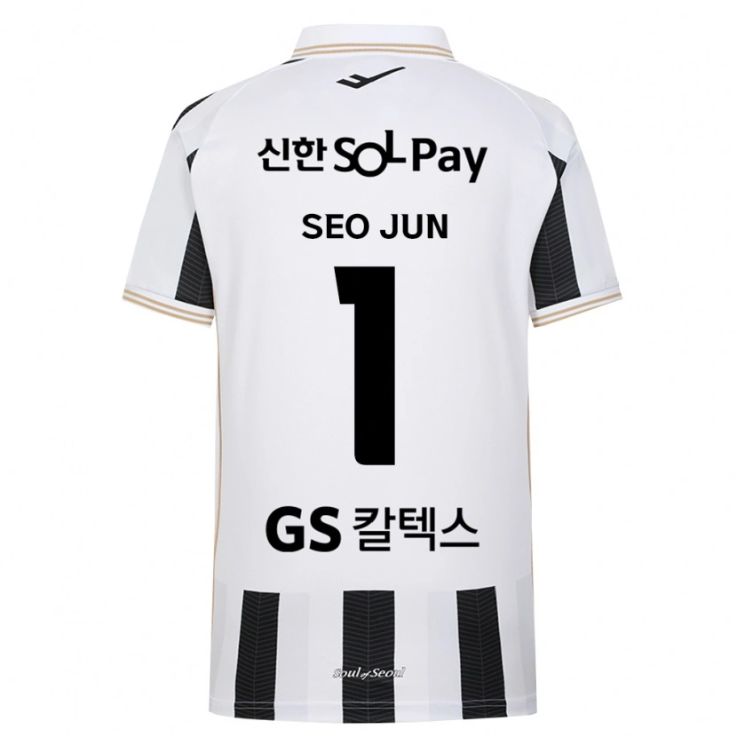 Danxen Heren Seo-Jun Lee #1 Zwart Wit Uitshirt Uittenue 2026/27 T-Shirt België