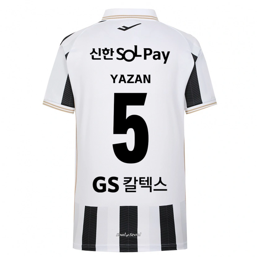 Danxen Heren Yazan Al-Arab #5 Zwart Wit Uitshirt Uittenue 2026/27 T-Shirt België