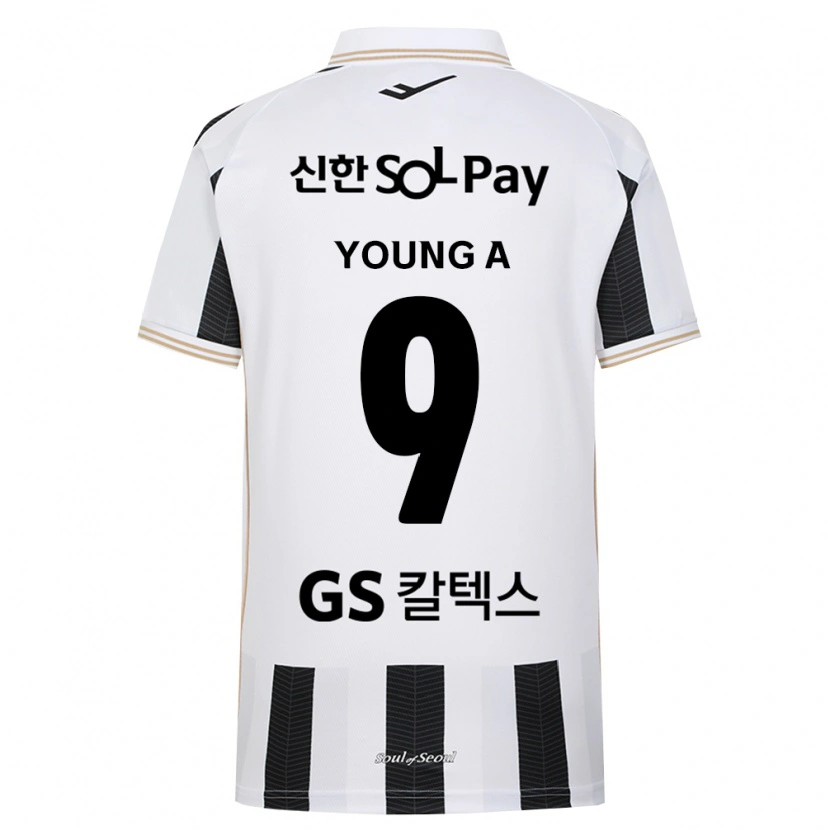 Danxen Heren Young-A Yoo #9 Zwart Wit Uitshirt Uittenue 2026/27 T-Shirt België