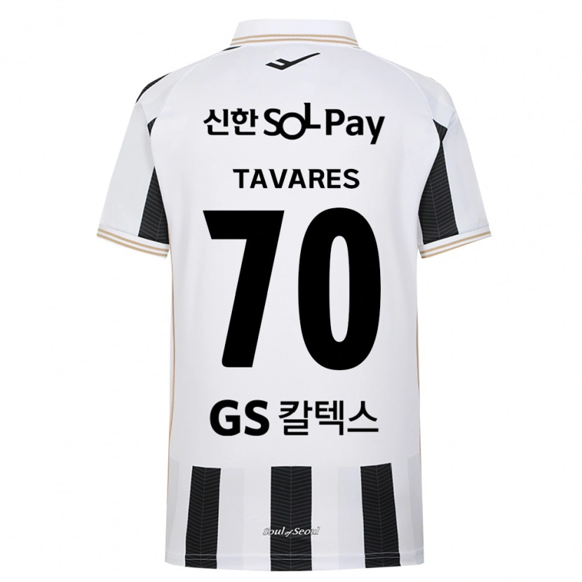 Danxen Heren Ronaldo Tavares #70 Zwart Wit Uitshirt Uittenue 2026/27 T-Shirt België