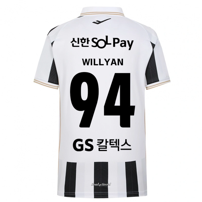 Danxen Heren Willyan #94 Zwart Wit Uitshirt Uittenue 2026/27 T-Shirt België