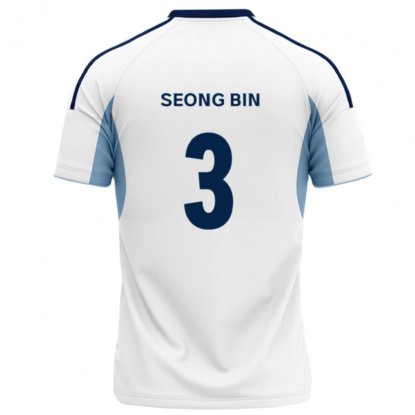 Danxen Heren Seong-Bin Jung #3 Koninklijk Blauw Wit Uitshirt Uittenue 2026/27 T-Shirt België
