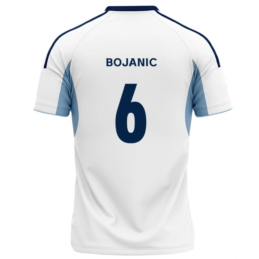 Danxen Heren Darijan Bojanic #6 Koninklijk Blauw Wit Uitshirt Uittenue 2026/27 T-Shirt België