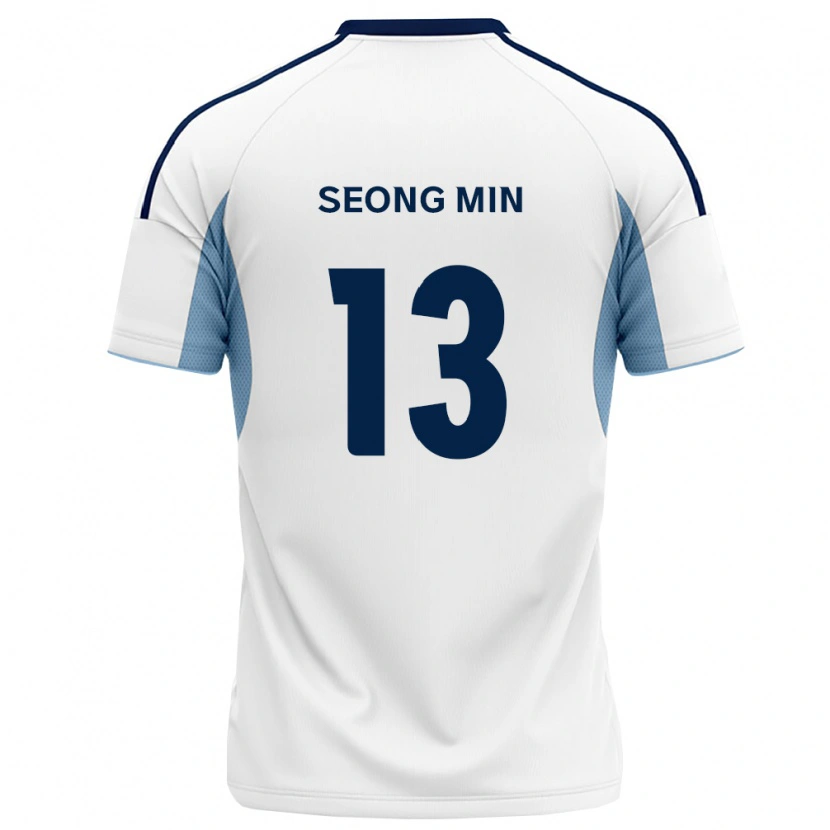 Danxen Heren Seong-Min Ryu #13 Koninklijk Blauw Wit Uitshirt Uittenue 2026/27 T-Shirt België