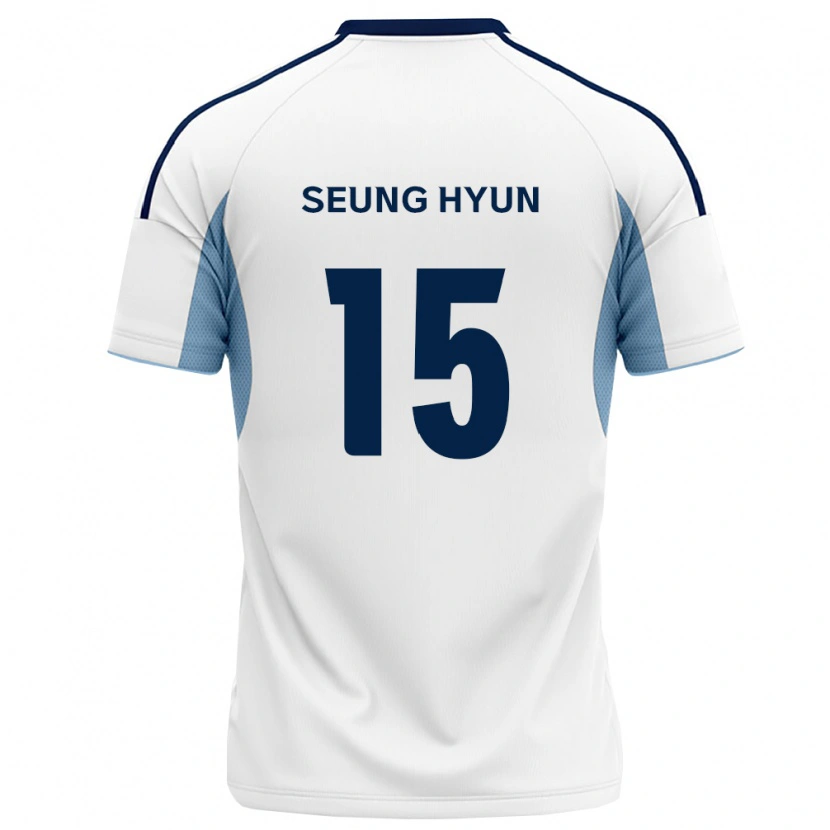 Danxen Heren Seung-Hyun Jung #15 Koninklijk Blauw Wit Uitshirt Uittenue 2026/27 T-Shirt België