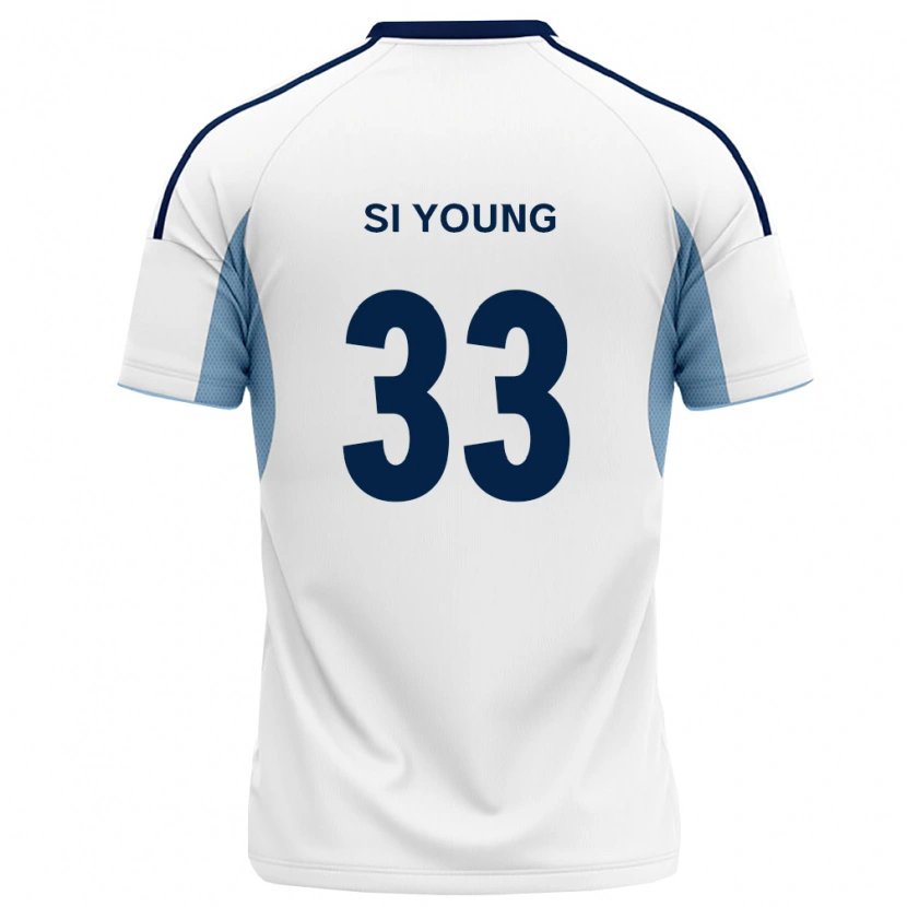 Danxen Heren Si-Young Jang #33 Koninklijk Blauw Wit Uitshirt Uittenue 2026/27 T-Shirt België