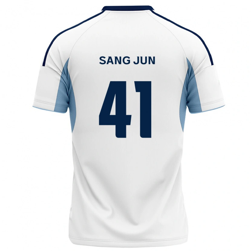 Danxen Heren Sang-Jun Park #41 Koninklijk Blauw Wit Uitshirt Uittenue 2026/27 T-Shirt België
