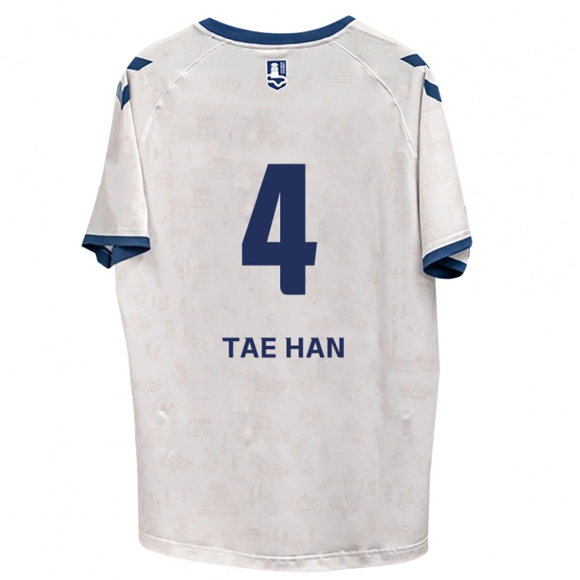Danxen Heren Tae-Han Kim #4 Koninklijk Blauw Wit Uitshirt Uittenue 2026/27 T-Shirt België