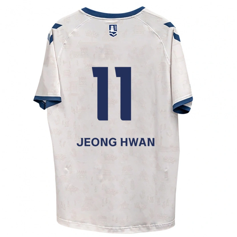 Danxen Heren Jeong-Hwan Kim #11 Koninklijk Blauw Wit Uitshirt Uittenue 2026/27 T-Shirt België