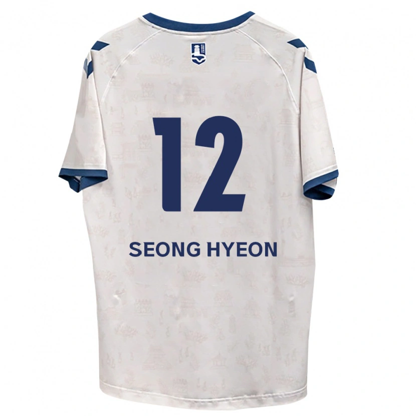 Danxen Heren Seong-Hyeon Choi #12 Koninklijk Blauw Wit Uitshirt Uittenue 2026/27 T-Shirt België